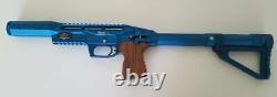 Limited Edition EDGUN Leshiy. 22 (PCP Air Rifle) Pellet Gun BLUE Finish 2