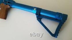 Limited Edition EDGUN Leshiy. 22 (PCP Air Rifle) Pellet Gun BLUE Finish 2