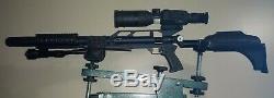 Modified Airforce Condor SS. 25 PCP Air Rifle with ATN day/night vision scope