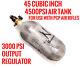 Ninja Pcp Carbon Fiber Air Tank 45ci With Pcp Air Rifle Regulator 3000psi Output