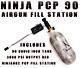 Ninja Pcp Carbon Fiber Air Tank & Fill Station 4500 Psi 90 Cu Tank Air Rifle