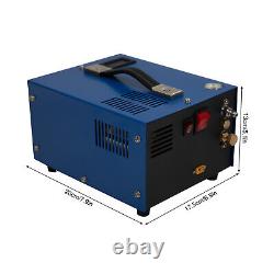 PCP Air Compressor 30MPA 4500PSI High Pressure 12V/110V for Rifle Airgun Pump