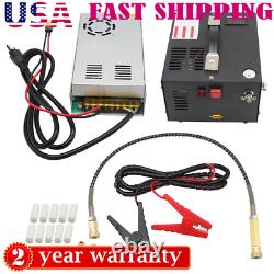 PCP Air Compressor 4500PSI/30MPa PCP Rifle/Pistol Manual-Stop withBuilt-in Fan