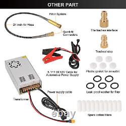 PCP Air Compressor 4500PSI/30MPa PCP Rifle/Pistol Manual-Stop withBuilt-in Fan