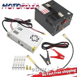 PCP Air Compressor 4500PSI/30MPa PCP Rifle/Pistol Manual-Stop withBuilt-in Fan US