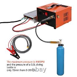 PCP Air Compressor 4500PSI High Pressure PCP Air Rifle Pump 12V/110V/220V 30MPA