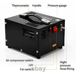 PCP Air Compressor 4500Psi/30Mpa Water/Oil Free PCP Air Pump Rifle12V Automot