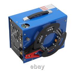 PCP Air Compressor, Auto-Stop, Oil/Water-Free, 4500Psi /30Mpa 8MM Quick-Connector