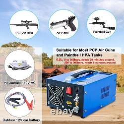 PCP Air Compressor AutoStop 30Mpa Airgun Rifle High Pressure Pump 12V//110V