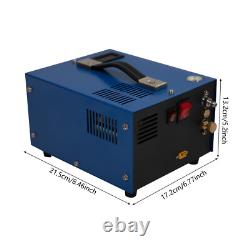 PCP Air Compressor Portable 4500Psi/30Mpa Water/Oil-Free PCP Rifle/Pistol