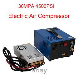 PCP Air Compressor Portable 4500Psi/30Mpa Water/Oil-Free PCP Rifle/Pistol