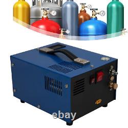 PCP Air Compressor Portable 4500Psi/30Mpa Water/Oil-Free PCP Rifle/Pistol