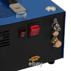 PCP Air Compressor Portable 4500Psi/30Mpa Water/Oil-Free PCP Rifle/Pistol