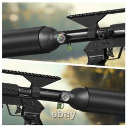 PINTY Air Rifle 850 fps for Adults Hunting Single Shot PCP Airgun 22 Caliber