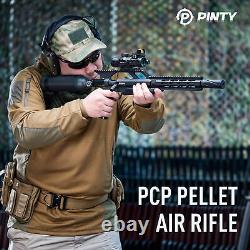 PINTY Air Rifle 850 fps for Adults Hunting Single Shot PCP Airgun 22 Caliber