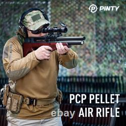 PINTY Air Rifle Wooden Stock Picatinny Rail PCP Pellet Gun 800 fps for Games