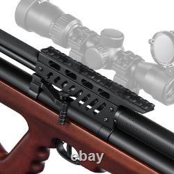 PINTY Air Rifle Wooden Stock Picatinny Rail PCP Pellet Gun 800 fps for Games