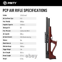 PINTY PCP Pellet Gun Air Rifle. 22(5.5 mm) Caliber 9 Pellet 800 FPS Air Rifle