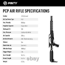 PINTY PCP Pellet Gun Air Rifle. 22 (5.5 mm) Caliber Pellet Air Rifle, 850 fps