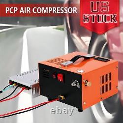 Portable PCP Air Compressor 110/220V Auto Shut-off PCP Air Rifles Compressor 12V