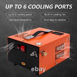 Portable PCP Air Compressor 110/220V Auto Shut-off PCP Air Rifles Compressor 12V