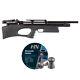 Puncher Breaker Silent Synthetic Sidelever Pcp Air Rifle 0.22 Caliber & Pellets