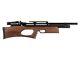 Puncher Breaker Silent Walnut Sidelever Pcp Air Rifle. 22 Cal 975 Fps With 2 Mag