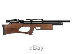 Puncher Breaker Silent Walnut Sidelever Pcp Air Rifle 0.250 Caliber