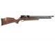 Puncher Mega Walnut Sidelever Pcp Air Rifle Shrouded 0.25 Cal Walnut Stock