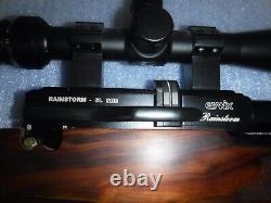 Rare Evanix Rainstorm PCP 4.5/. 177 Cal. Air Rifle With BSA 4-16 X 40 Scope