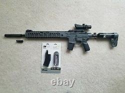 SIG SAUER MCX Virtus. 22 Cal PCP Air Rifle with many extras