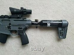 SIG SAUER MCX Virtus. 22 Cal PCP Air Rifle with many extras