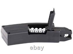 SIG Sauer MCX CO2 Rifle 0.177 Caliber PCP and CO2 30Rd Belt Mag Semi Auto Black