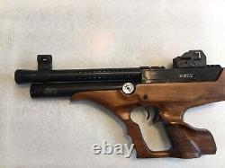 SPECIAL EDITION HATSAN Sortie Tact Semi-Auto PCP Air Pistol WOOD 0.22 Cal