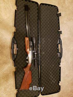 Samyang dragon claw 50 Caliber PCP Air Rifle withscope and case
