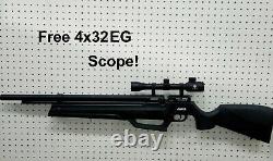 Seneca Aspen PCP Air Rifle by Seneca. 22 Caliber Free 4x32EG illuminated scope