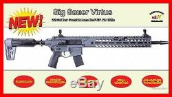 Sig MCX Virtus withAR15 in 22 Cal, 30 Rd, PCP RIFLE, SemiAuto, Warranty