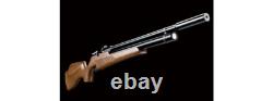 SnowPeak M16 PCP 5.5mm /. 22 Caliber Pellet Rifle Air Gun (Black/Wood)
