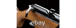 SnowPeak M16 PCP 5.5mm /. 22 Caliber Pellet Rifle Air Gun (Black/Wood)