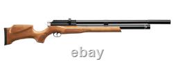 SnowPeak M25W PCP 5.5mm /. 22 Caliber Pellet Rifle Air Gun (Black/Wood)