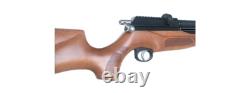 SnowPeak M25W PCP 5.5mm /. 22 Caliber Pellet Rifle Air Gun (Black/Wood)