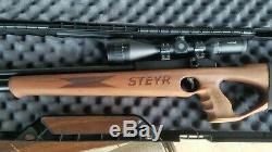 Steyr Hunting 5 Automatic (Semi-Auto. 22 cal) +6 mags (PCP Air Rifle Pellet Gun)