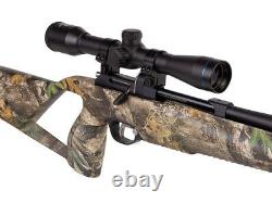 Stoeger Arms XM1 S4 Suppressor PCP Air Rifle, Real tree Edge. 22 Cal 4x32 scope