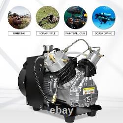 TUXING 4500Psi PCP Air Compressor, Portable Mini-Double Cylinderfor Pcp Air Rifle