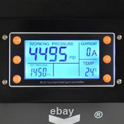 TUXING Pcp Air Compressor 4500Psi Portable LCD Display Auto-Stop 110V/12V Pump