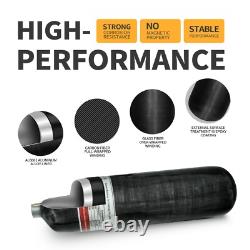 TUXING Pcp Air Tank 4500psi 3L Carbon Fiber Scuba Tank CE Approved with Valve