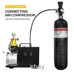 TUXING Pcp Air Tank 4500psi 3L Carbon Fiber Scuba Tank CE Approved with Valve
