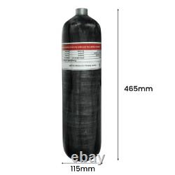 TUXING Pcp Air Tank 4500psi 3L Carbon Fiber Scuba Tank CE Approved with Valve