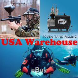 USA Warehouse Air Compressor Paintball PCP Airgun Rifle Scuba Portable 4500PSI