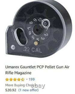 Umarex 2252604 Gauntlet PCP 0.22 caliber High Pressure Air Rifle Pellet Gun